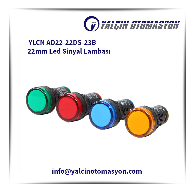 YLCN AD22-22DS-23B 22mm Led Sinyal Lambası