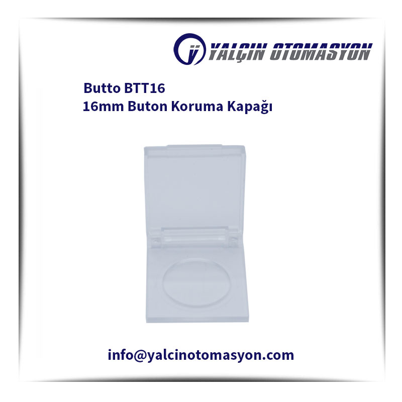 Butto BTT16 16mm Buton Koruma Kapağı