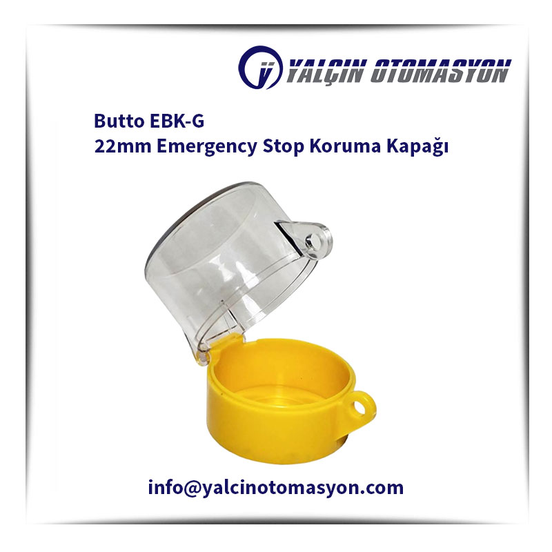 Butto EBK-G 22mm Emergency Stop Koruma Kapağı