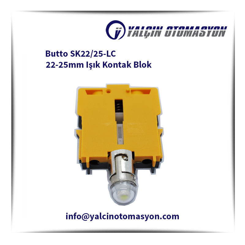 Butto SK22/25-LC 22-25mm Işık Kontak Blok