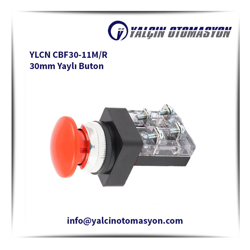 YLCN CBF30-11M/R 30mm Yaylı Buton