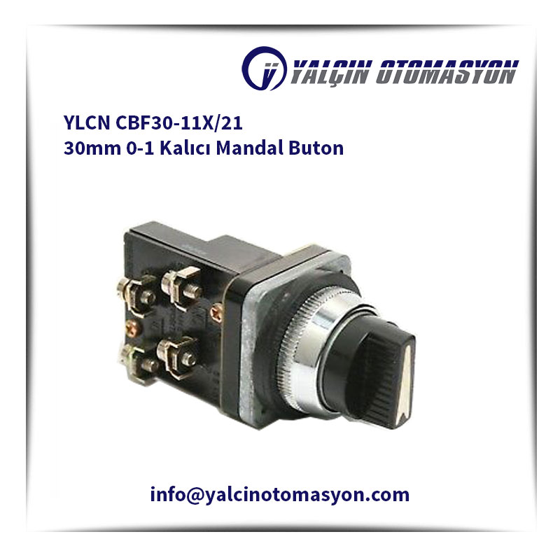 YLCN CBF30-11X/21 30mm 0-1 Kalıcı Mandal Buton