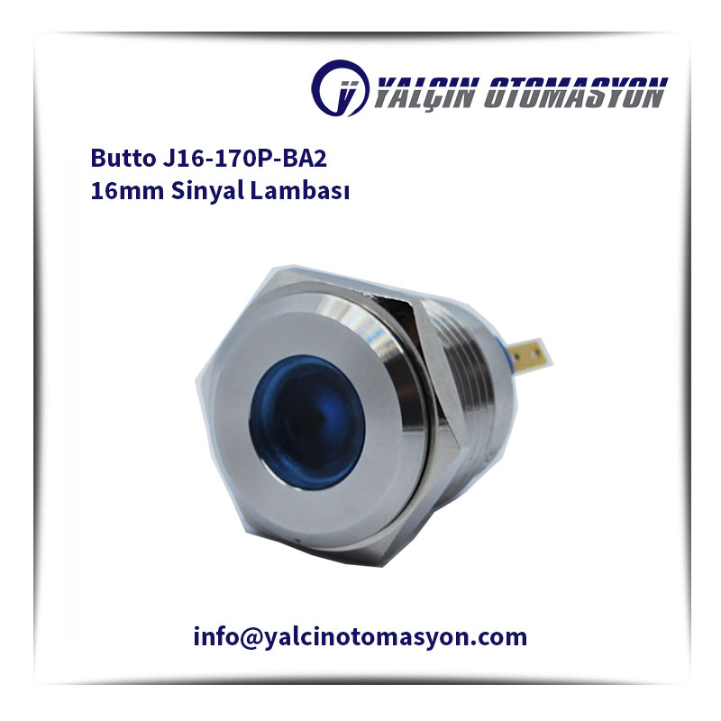 Butto J16-170P-BA2 16mm Sinyal Lambası