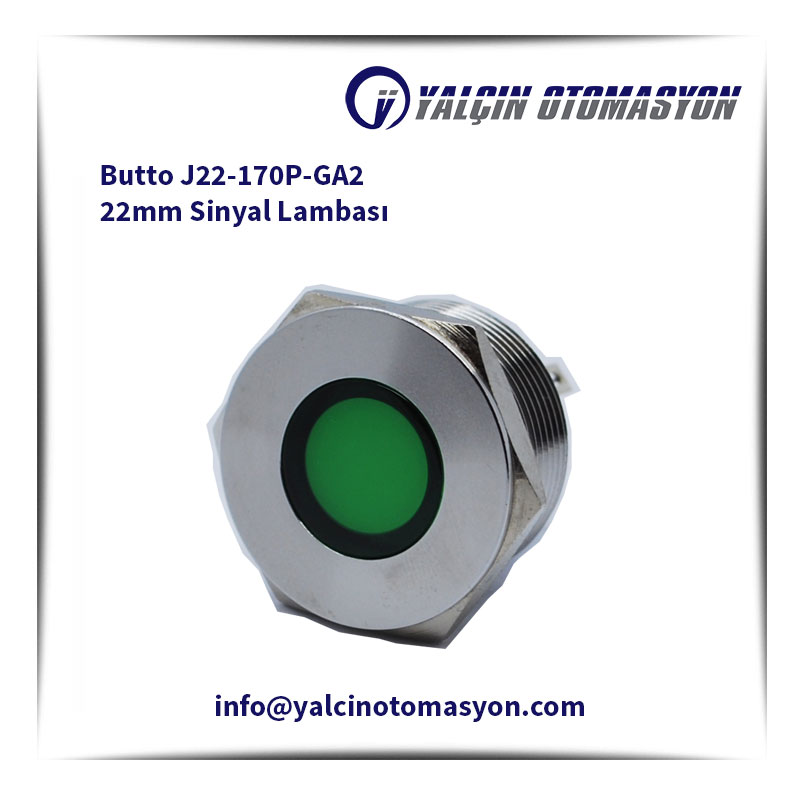 Butto J22-170P-GA2 22mm Sinyal Lambası