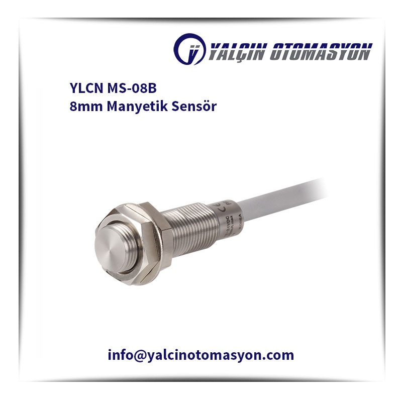 YLCN MS-08B 8mm Manyetik Sensör