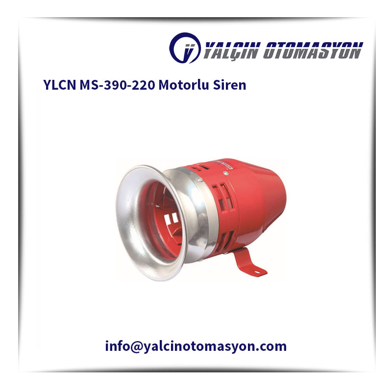 YLCN MS-390-220 Motorlu Siren