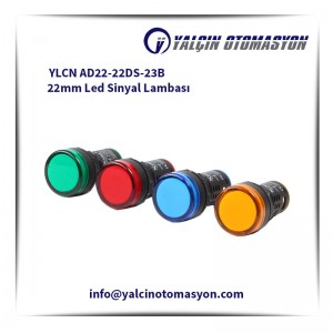 YLCN AD22-22DS-23B 22mm Led Sinyal Lambası