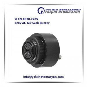 YLCN AD30-220S 220V AC Tek Sesli Buzzer