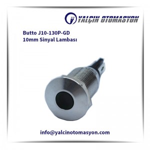 Butto J10-130P-GD 10mm Sinyal Lambası