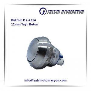 Butto EJ12-231A 12mm Yaylı Buton