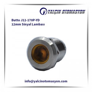 Butto J12-170P-YD 12mm Sinyal Lambası