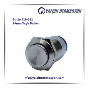 Butto J19-221 19mm Yaylı Buton