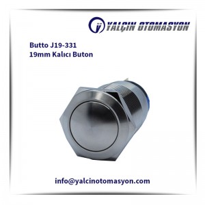 Butto J19-331 19mm Kalıcı Buton