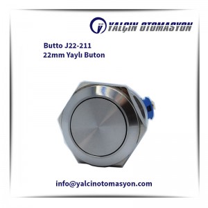 Butto J22-211 22mm Yaylı Buton