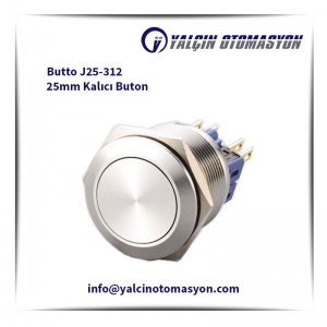 Butto J25-312 25mm Kalıcı Buton