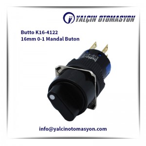 Butto K16-4122 16mm 0-1 Mandal Buton