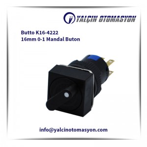 Butto K16-4222 16mm 0-1 Mandal Buton