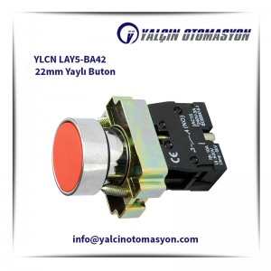 YLCN LAY5-BA42 22mm Yaylı Buton