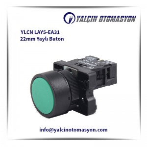YLCN LAY5-EA31 22mm Yaylı Buton