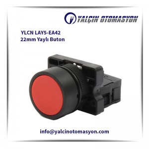 YLCN LAY5-EA42 22mm Yaylı Buton