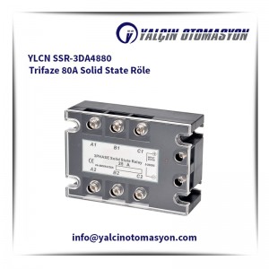 YLCN SSR-3DA4860 Trifaze 80A Solid State Röle