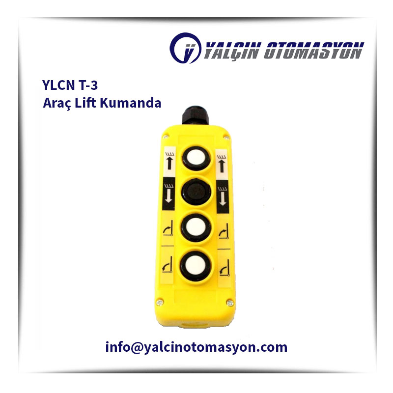 YLCN T-3 Araç Lift Kumanda